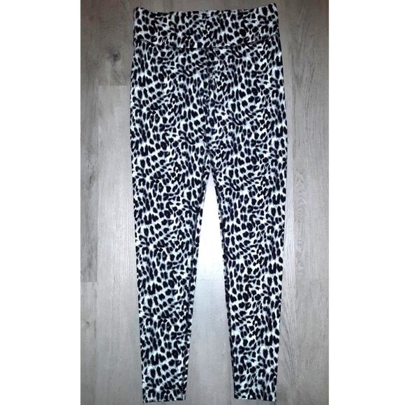 Vintage Y2k Victoria's Secret PINK Snow Leopard Leggings Yoga Pants Size XS - Picture 1 of 6